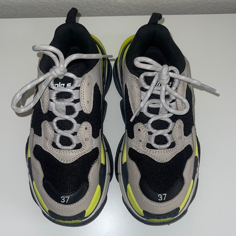Balenciaga TRIPLE S GREY/YELLOW/BLACK Trainers